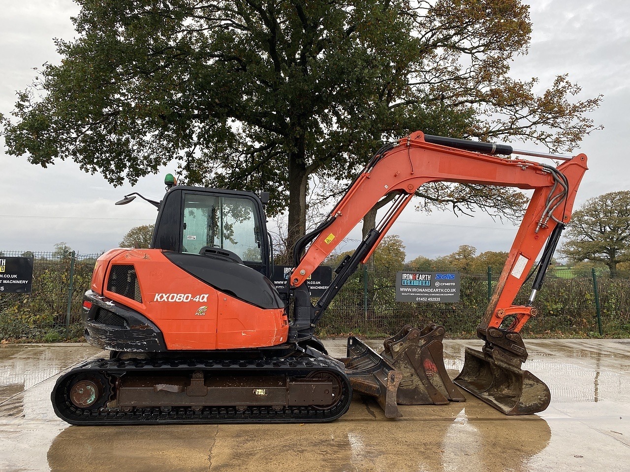 Kubota KX080-4a Excavator 2017
