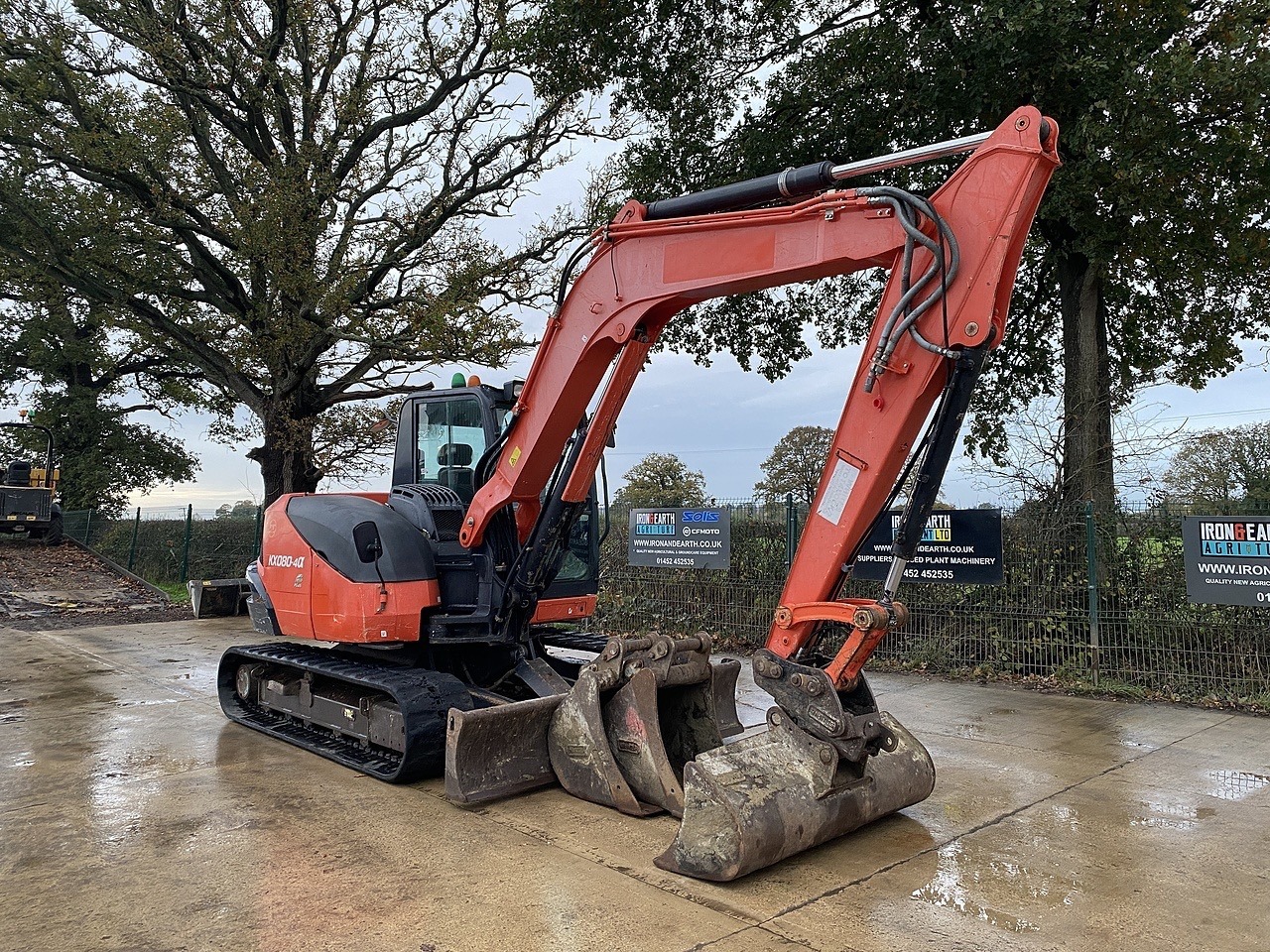 Kubota KX080-4a Excavator 2017