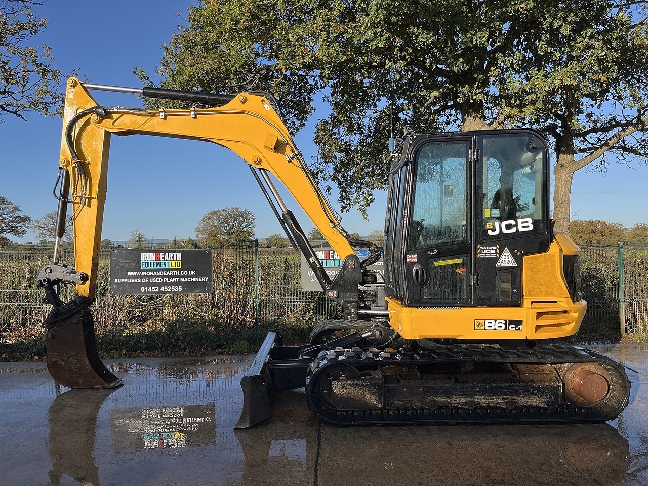 JCB 86C-1 Excavator 2017