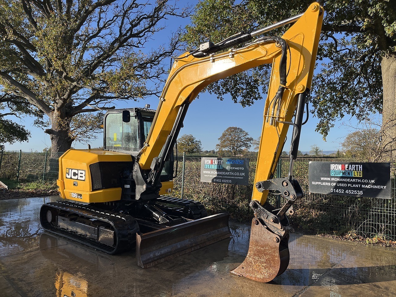 JCB 86C-1 Excavator 2017