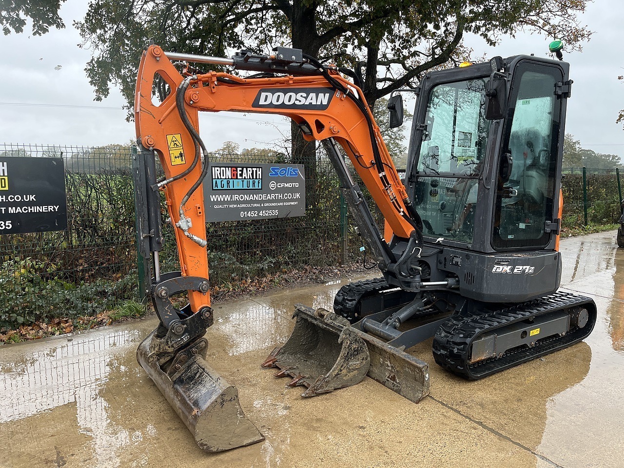Doosan DX27Z-7 Excavator 2022