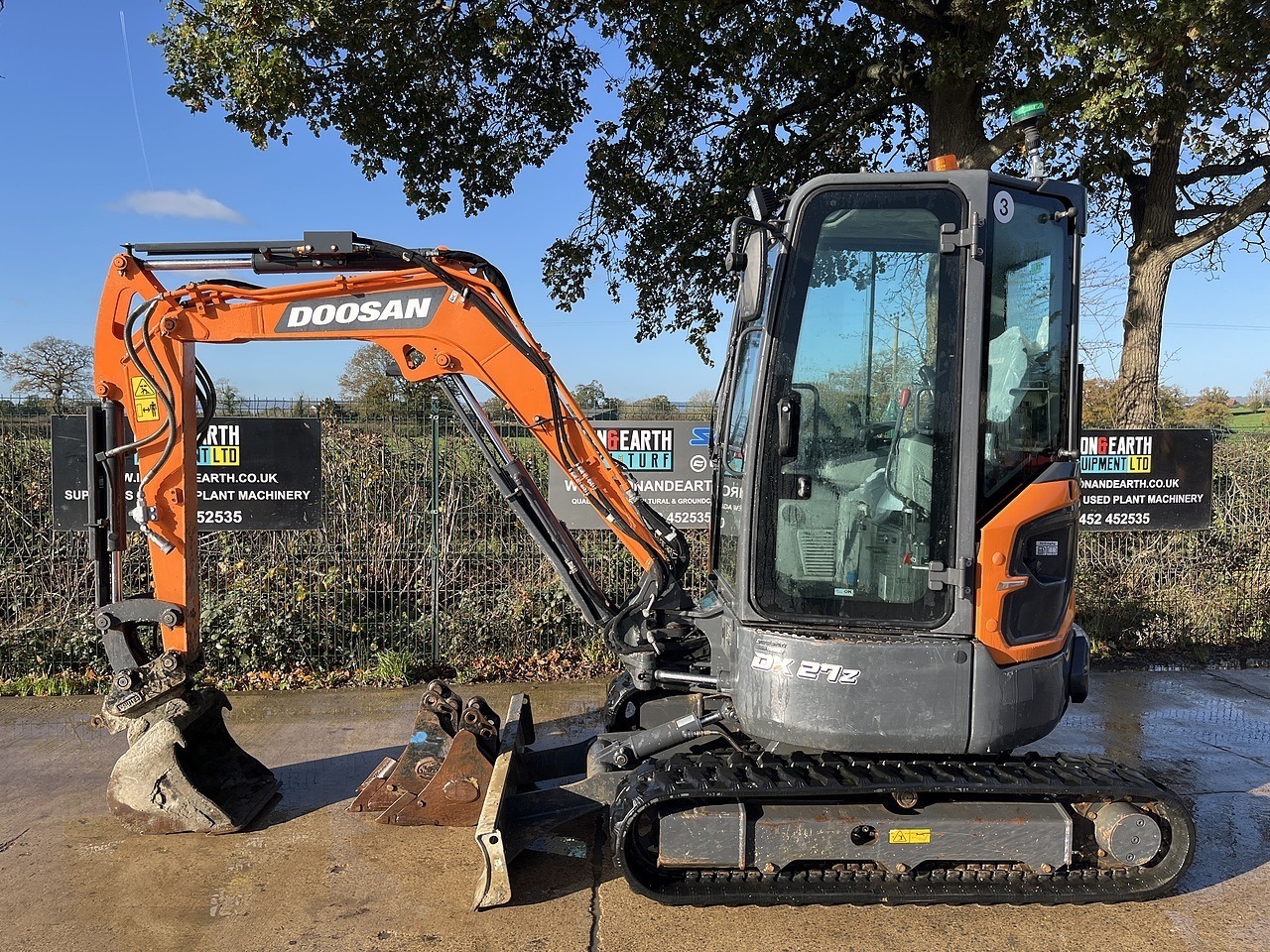 Doosan DX27Z-7 Excavator 2022