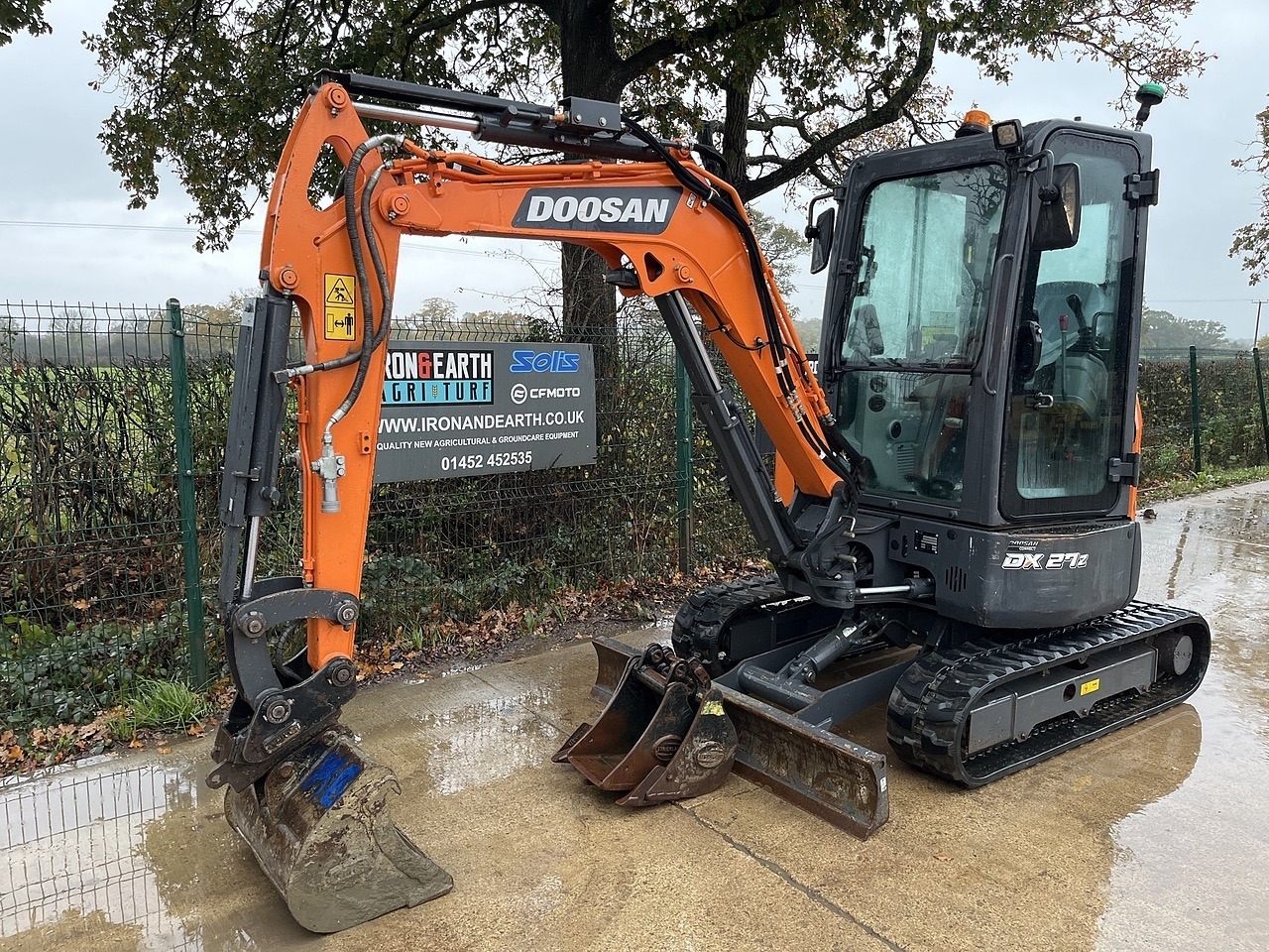Doosan DX27Z-7 Excavator 2022