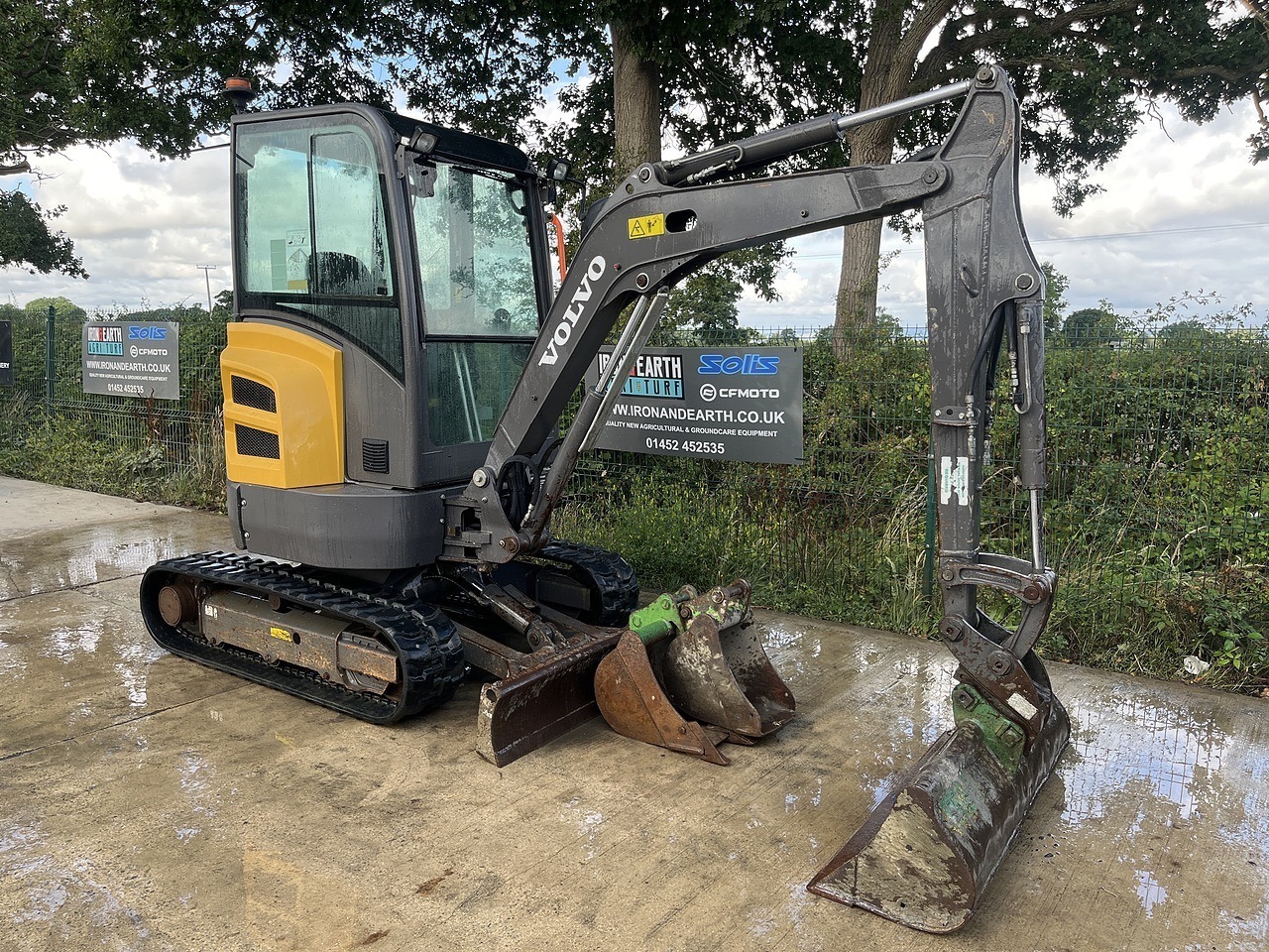 Volvo ECR25D Excavator 2019