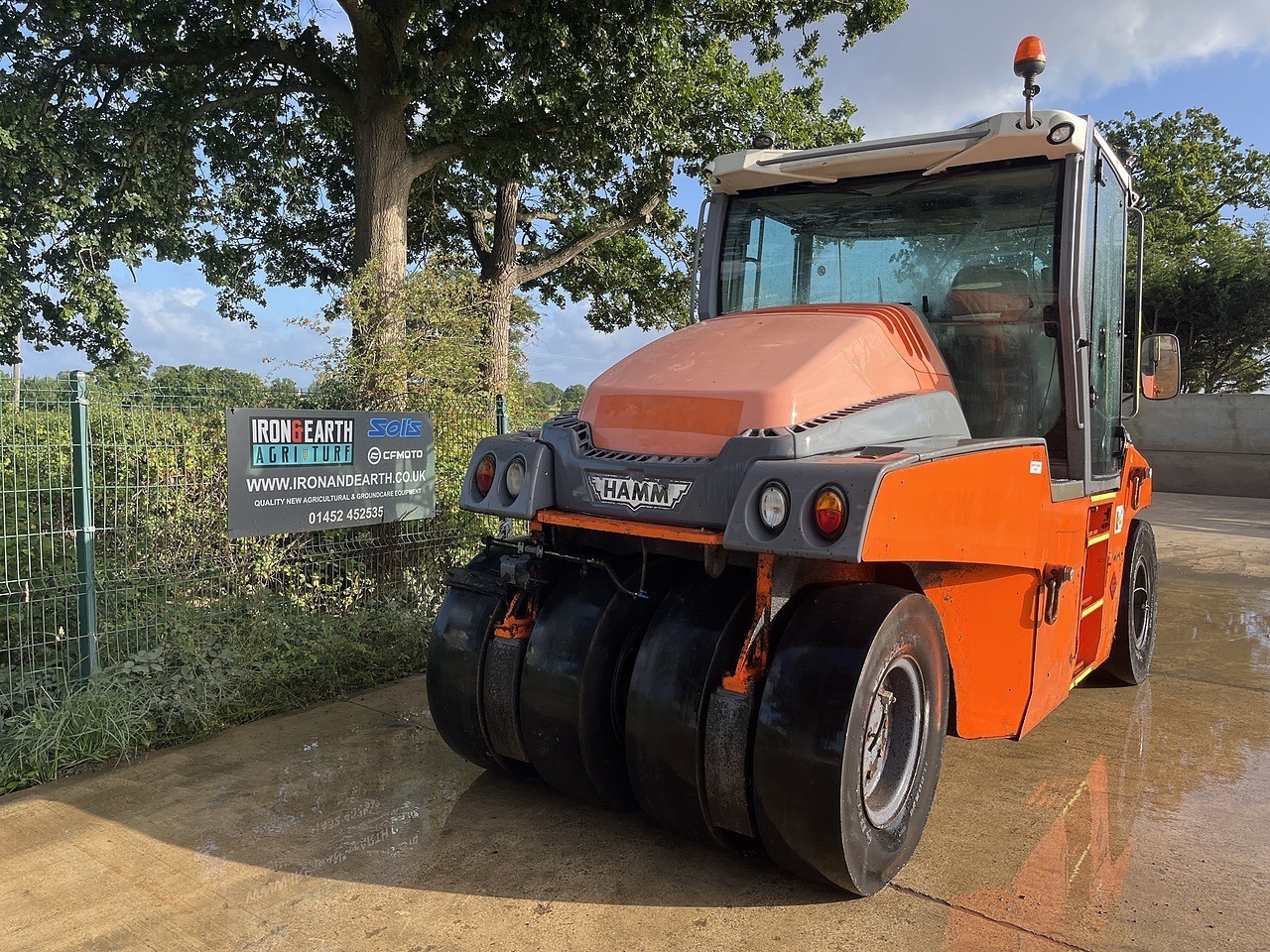 Hamm GRW 280-20 Pneumatic Tyred Roller 2012