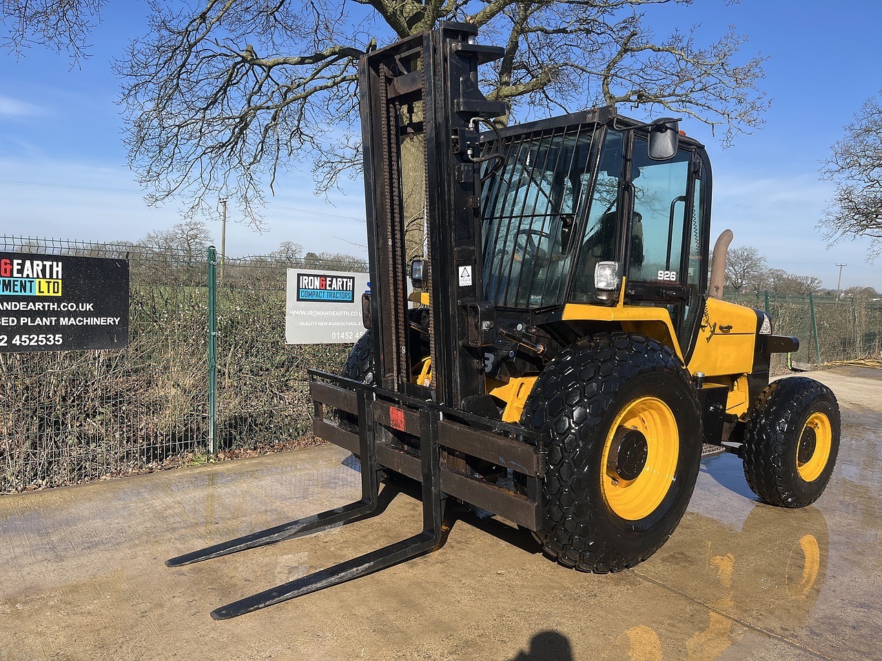 JCB 926-4 Rough Terrain Forklift 2018