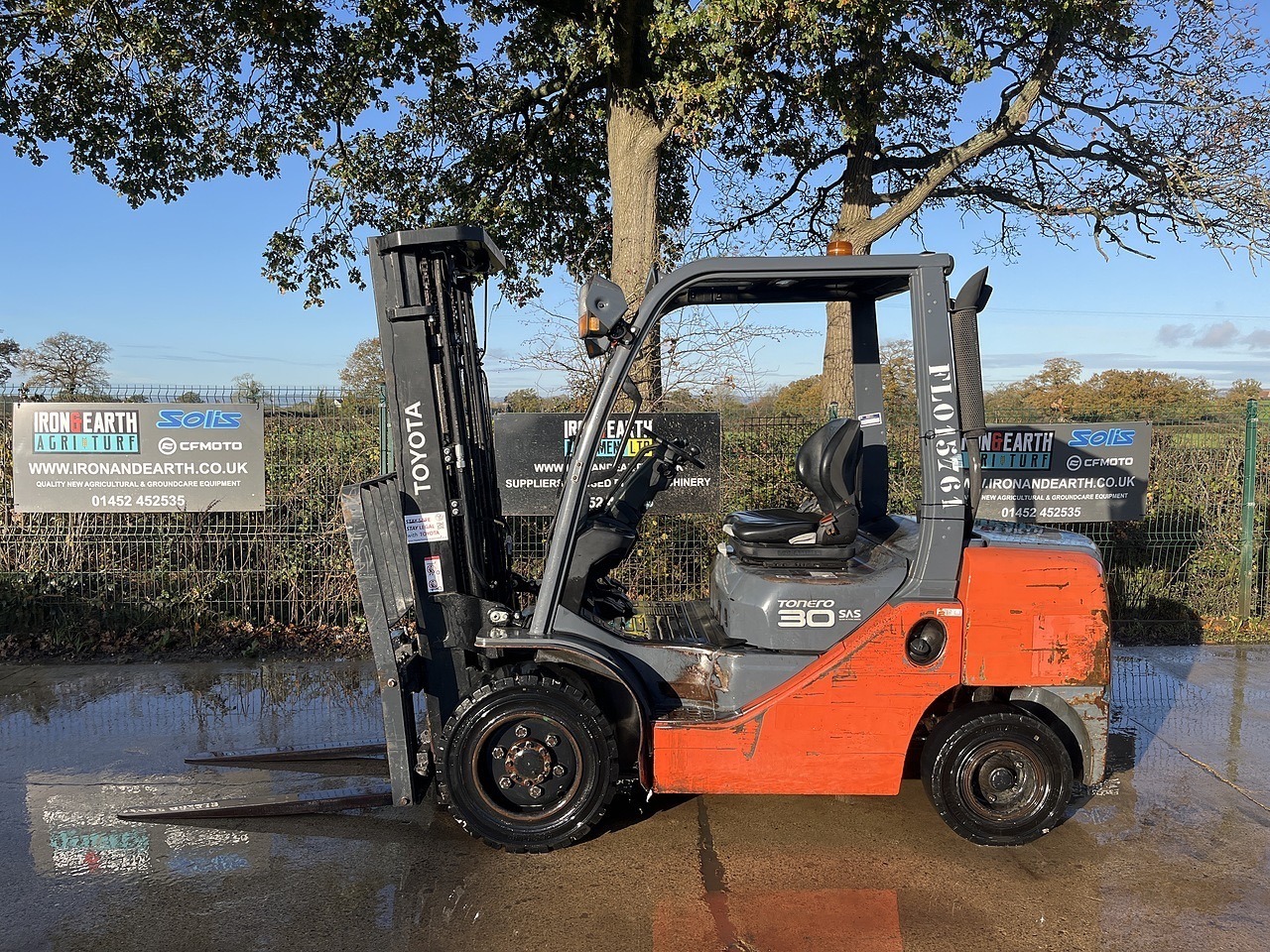 Toyota 02-8FDF30 Forklift 2015