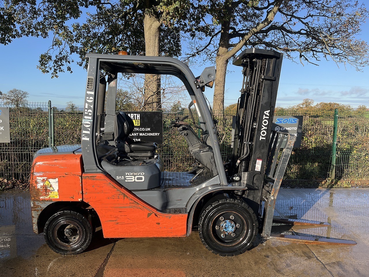 Toyota 02-8FDF30 Forklift 2015
