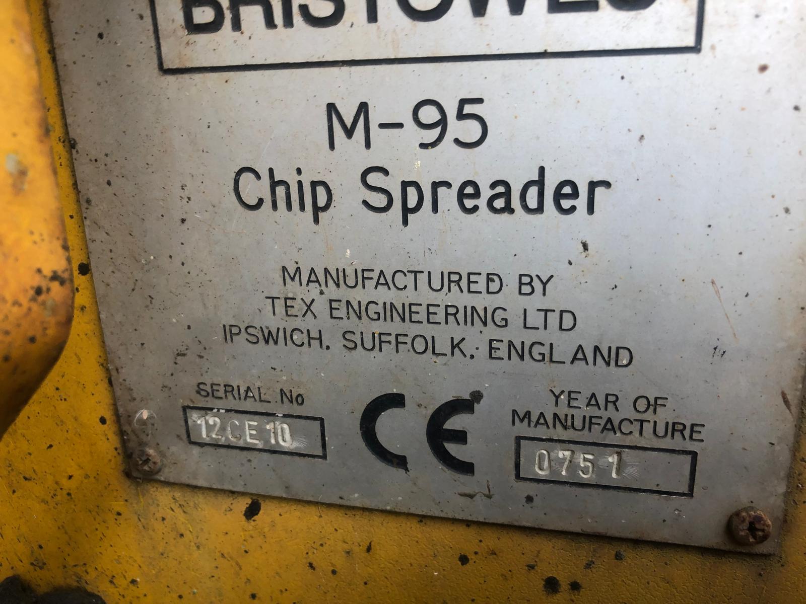 Bristowes M95 12′ Chip Spreader